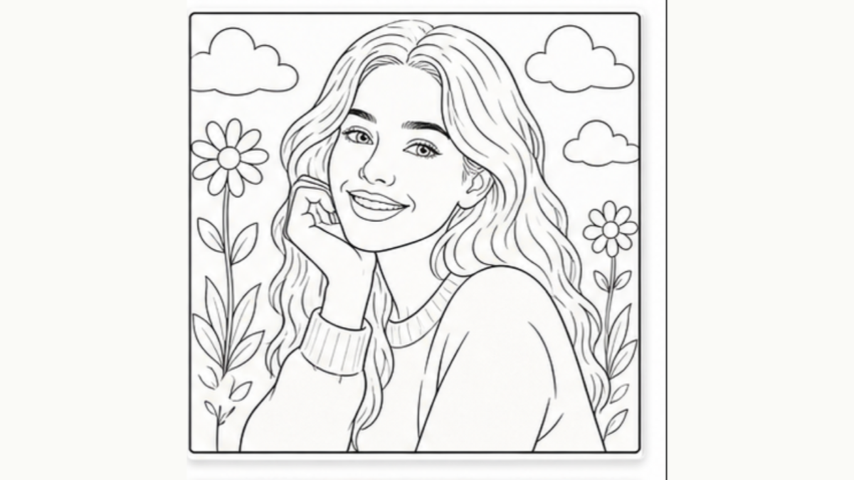 Printable Coloring Sheet