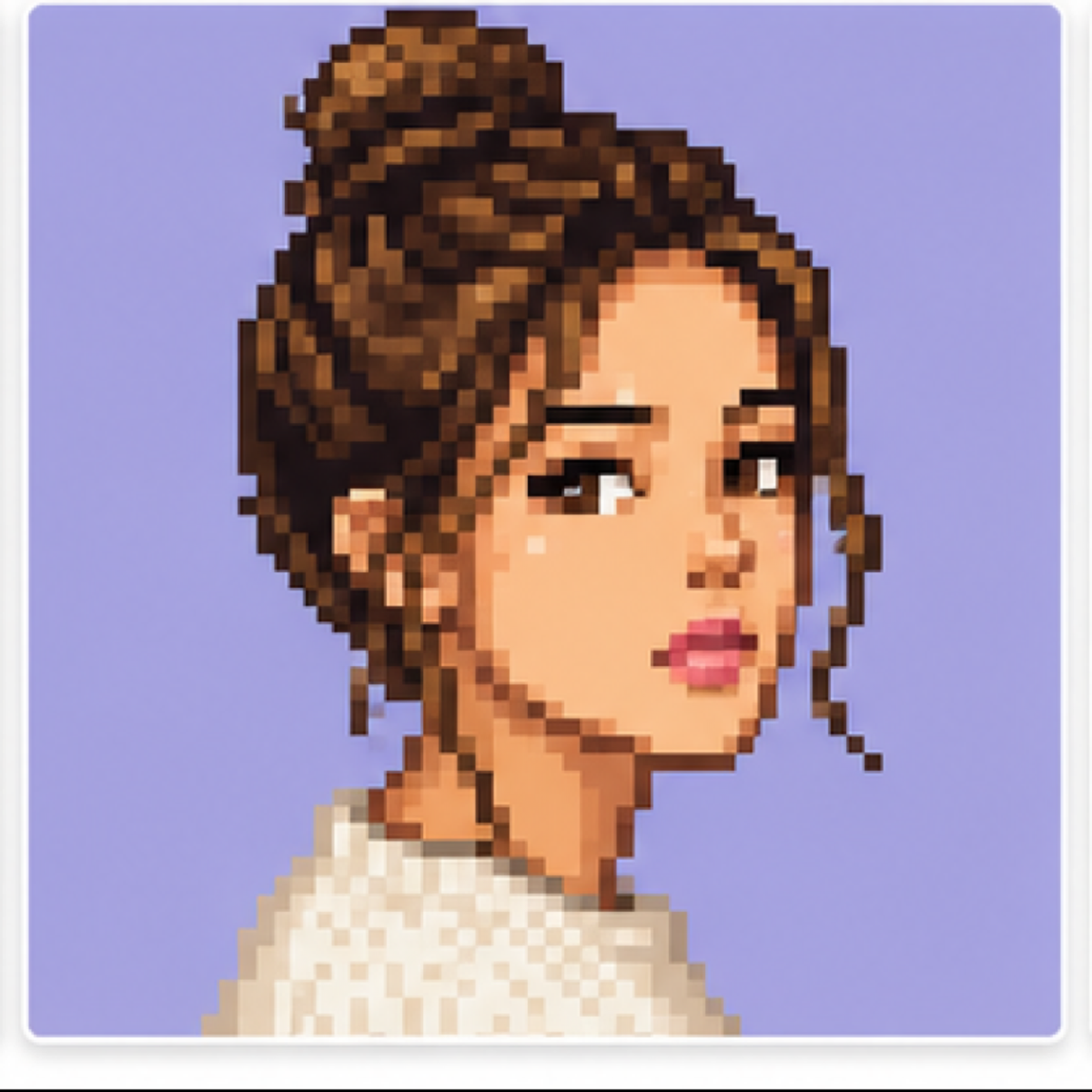 Create a retro pixel art avatar